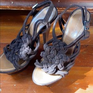 Barbara Bui crochet heels